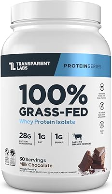Grass Fed Whey Isolate Protein - Vanilla